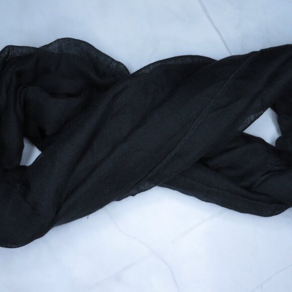 Black Infinity Scarf - Picture 2 of 6